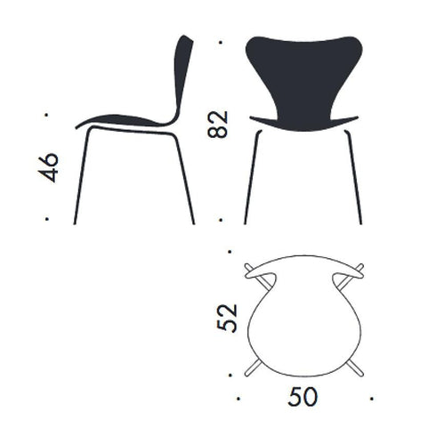 Series 7™ Chair Upholstered / Brown Bronze